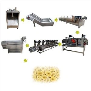 Hot Sale Banana Chips Making Machine Plantain Chips Production Line