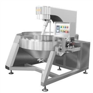 Steam Jacket Kettle With Mixer