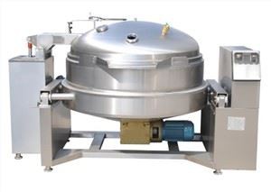 Vacuum Tilting Cooking Mixer Pot