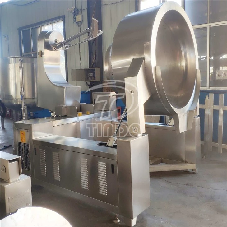Industrial Planetary Mixing Cooking Machine