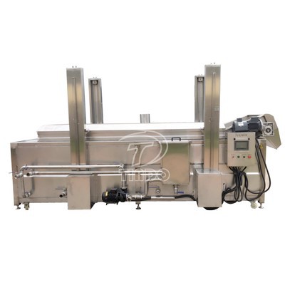 Breaded Meat Snacks Continuous Fryer