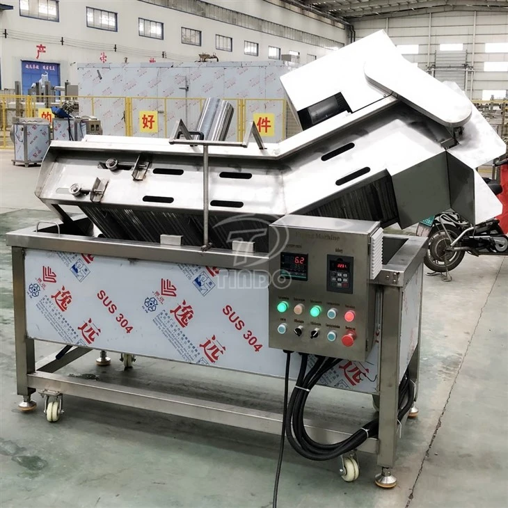 rice cracker frying machine