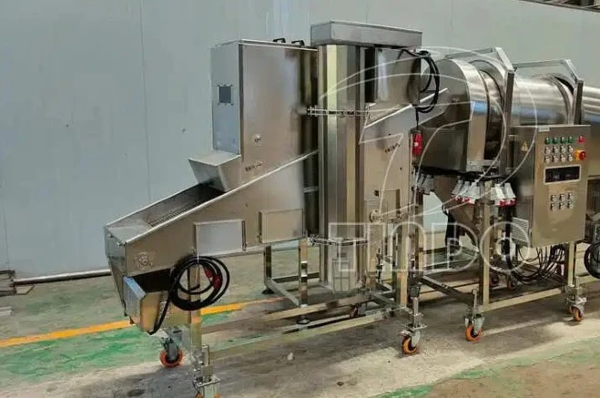 Belt pre-coating before drum coating Belt pre-coating before drum coating